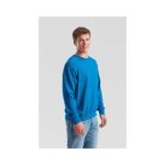 Fruit of the Loom Lightweight Raglan Sweatshirt Hellgrau meliert weitere Ansichten