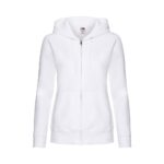Fruit of the Loom F440N Zip-Hoodie Damen Ansicht seitlich Deep Navy