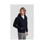 Fruit of the Loom Premium Hooded Sweat Jacket weitere Ansicht Schwarz