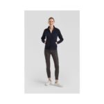 Fruit of the Loom F442N Sweatjacke Damen Hellgrau meliert Modelansicht