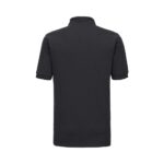 Russell Athletic Z599 Poloshirt Rückansicht Schwarz