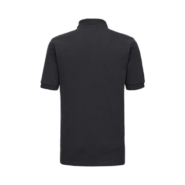 Russell Athletic Z599 Poloshirt Rückansicht Schwarz