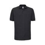 Russell Athletic Z599 Poloshirt Vorderansicht Schwarz