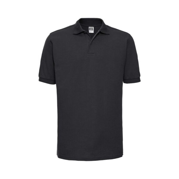 Russell Athletic Z599 Poloshirt Vorderansicht Schwarz