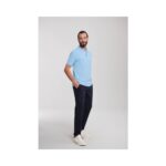 Russell Athletic Authentic Eco Polo Schwarz Modelansicht