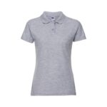Russell Athletic Z539F Poloshirt Damen Flaschengrün Seitenansicht