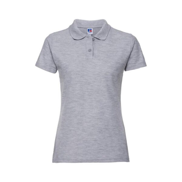 Russell Athletic Z539F Poloshirt Damen Flaschengrün Seitenansicht