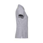 Russell Athletic Z539F Poloshirt Damen Flaschengrün Detailansicht Kragen