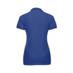Russell Athletic Z566F Poloshirt Damen Detailansicht Schwarz
