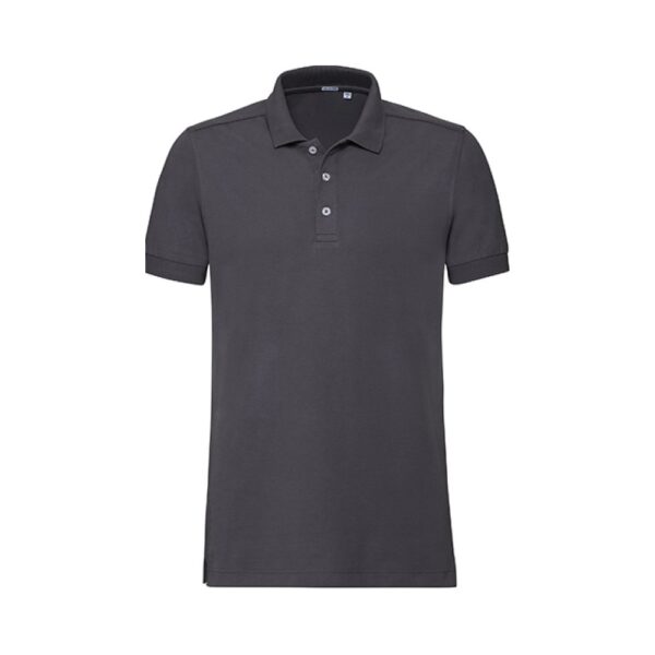 Russell Athletic Z566 Poloshirt Convoy Grey Vorderansicht