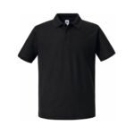 Russell Athletic Z570M Poloshirt Schwarz Vorderansicht