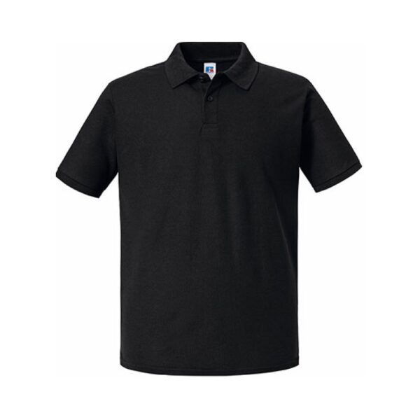 Russell Athletic Z570M Poloshirt Schwarz Vorderansicht
