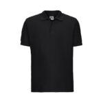 Russell Athletic Z577 Poloshirt Herren Schwarz Vorderansicht
