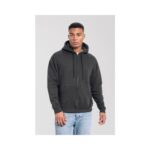 Fruit of the Loom F402 Zip-Hoodie Weiß Seitenansicht