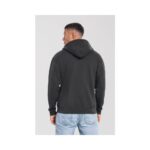 Fruit of the Loom F402 Zip-Hoodie Weiß Detailansicht Kapuze