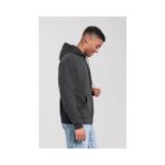 Fruit of the Loom F402 Zip-Hoodie Weiß Detailansicht Bündchen