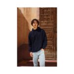 Fruit of the Loom F431 Hoodie Rot Modelansicht