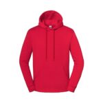 Fruit of the Loom F431 Hoodie Rot Vorderansicht