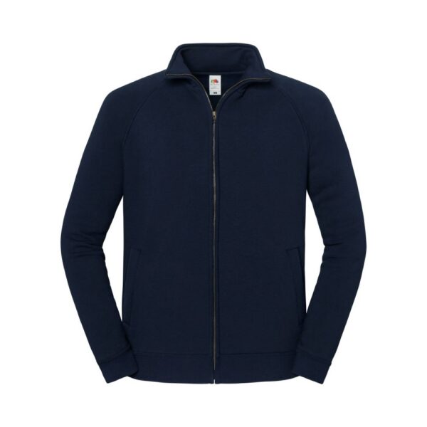 Fruit of the Loom F456 Sweatjacke Athletic Heather Rückansicht