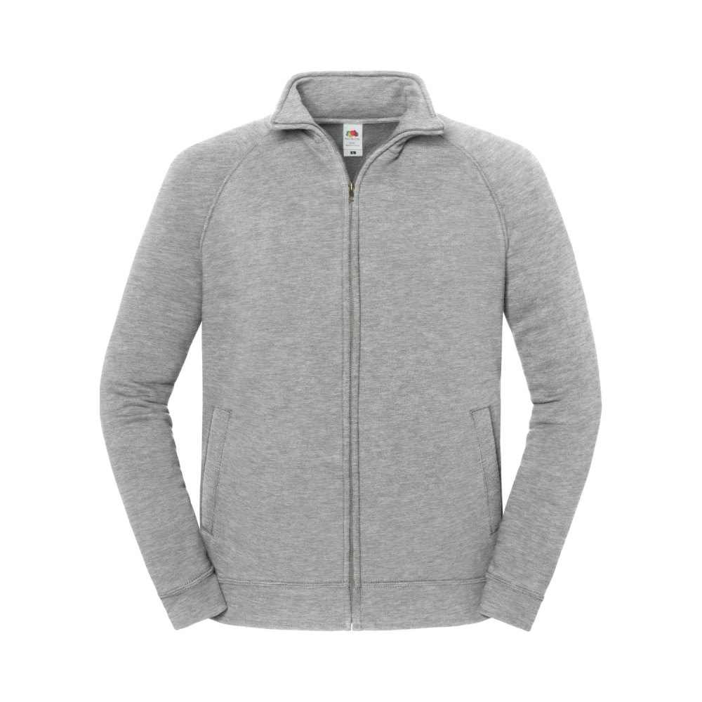 Fruit of the Loom F456 Sweatjacke Athletic Heather Fruit of the Loom F456 Sweatjacke Athletic Heather Vorderansicht